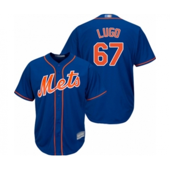 Youth New York Mets #67 Seth Lugo Authentic Royal Blue Alternate Home Cool Base Baseball Player Jersey - Ujersey