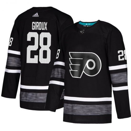 Men's Adidas Philadelphia Flyers #28 Claude Giroux Black 2019 All-Star Game Parley Authentic Stitched NHL Jersey - Ujersey