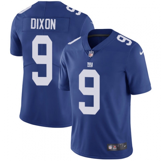 Youth Nike New York Giants #9 Riley Dixon Royal Blue Team Color Vapor Untouchable Limited Player NFL Jersey - Ujersey