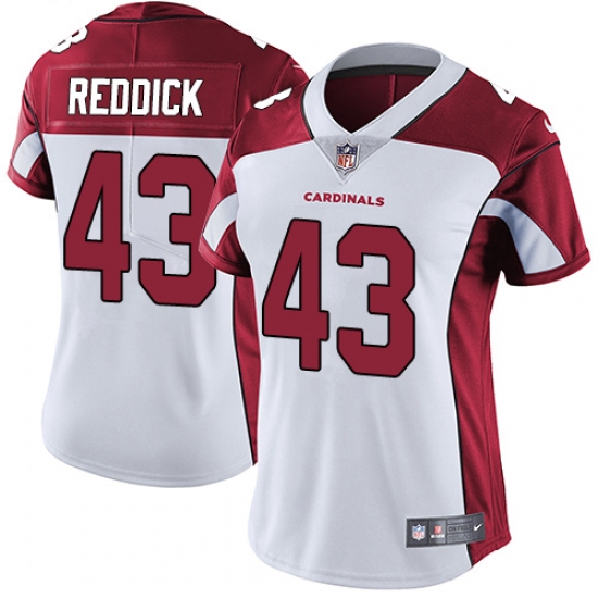 Women's Nike Arizona Cardinals #43 Haason Reddick White Vapor Untouchable Limited Player NFL Jersey - Ujersey