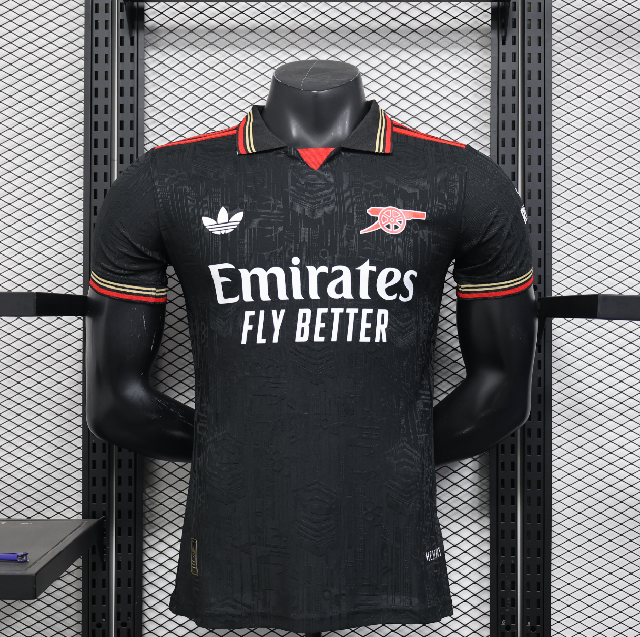 Arsenal Black Special Edition Soccer Jersey 2025/2026 - U-jersey