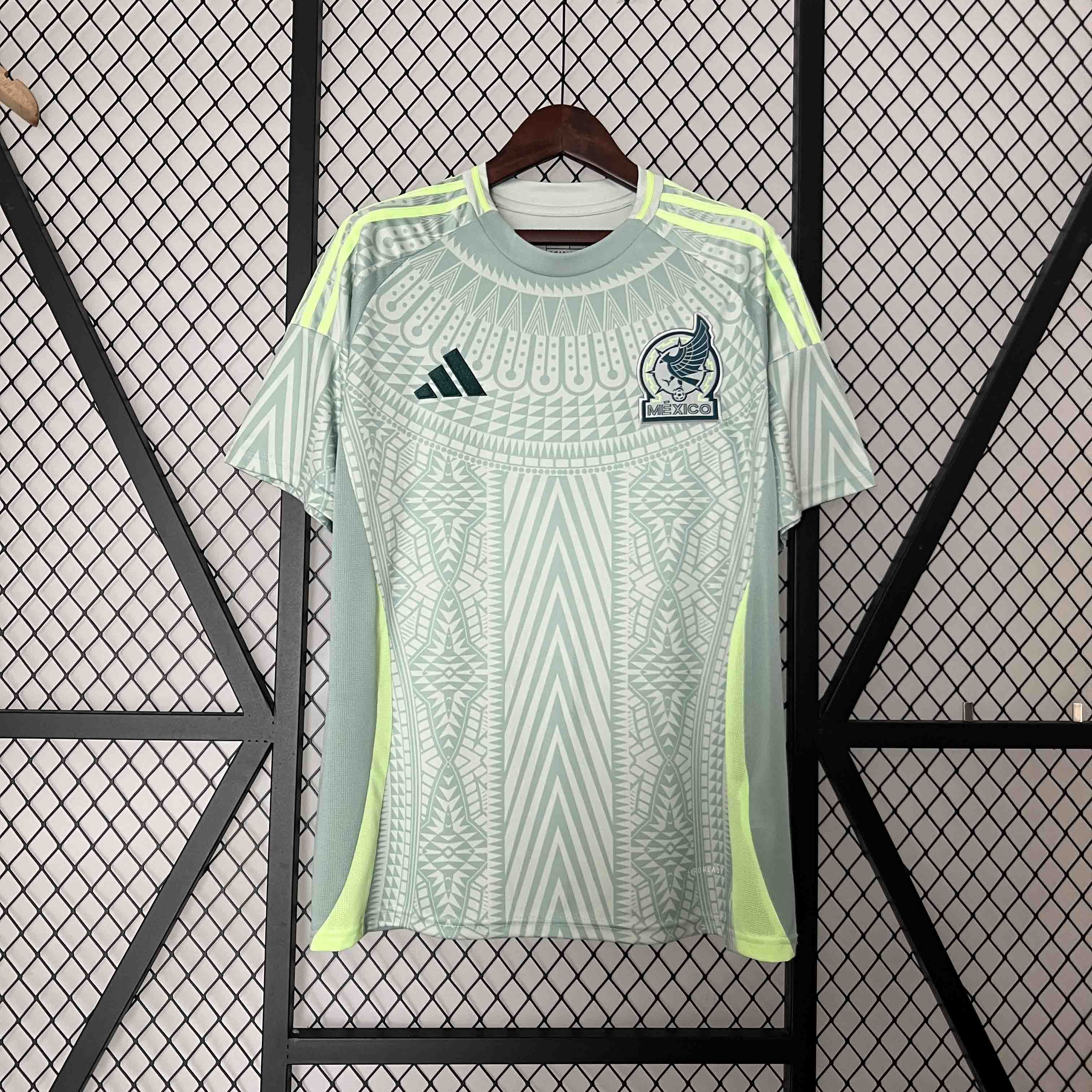 Mexico Soccer Jersey Away Custom Shirt Copa America 2024 - ujerseystore
