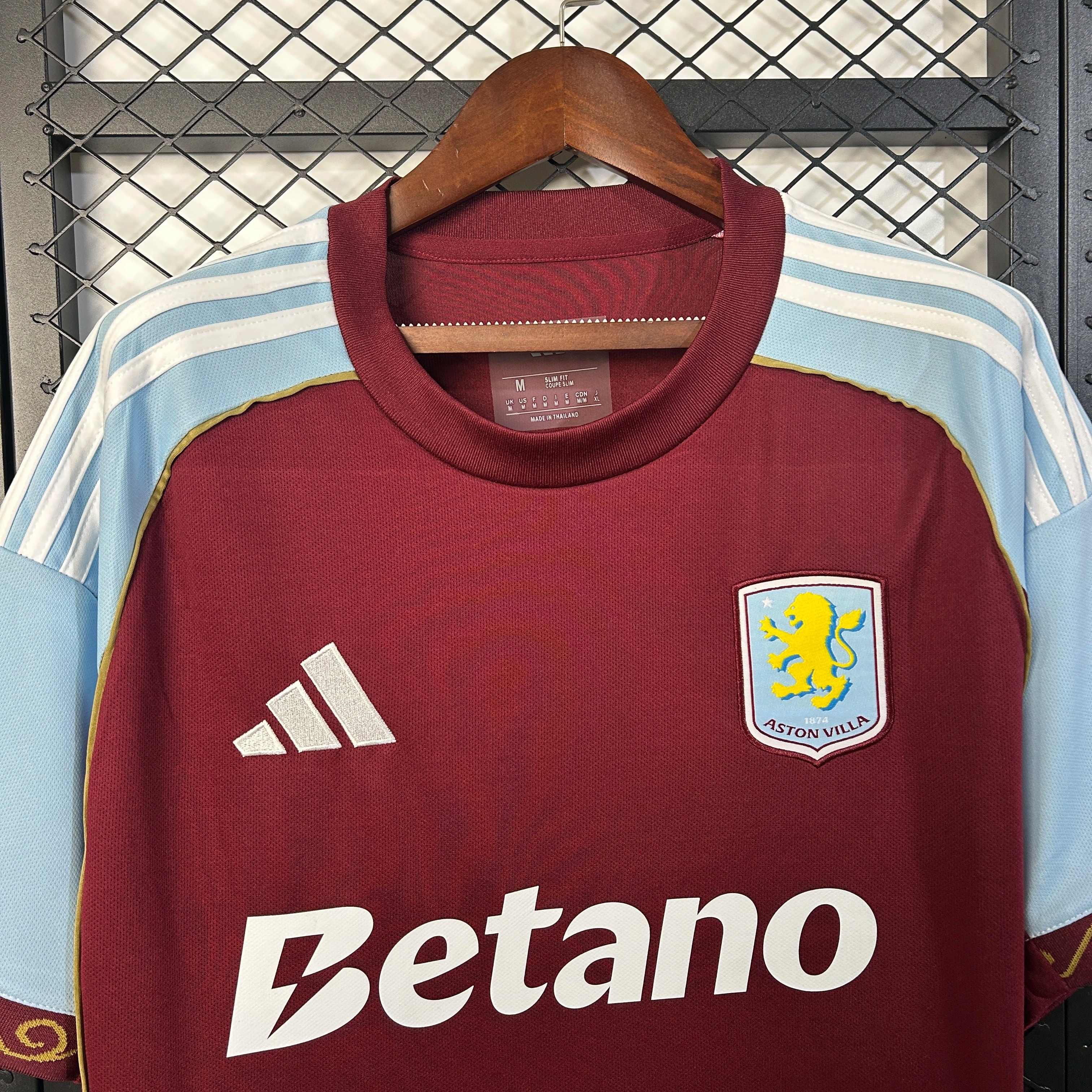 Aston Villa Football Jersey Home Custom Shirt 2025/26