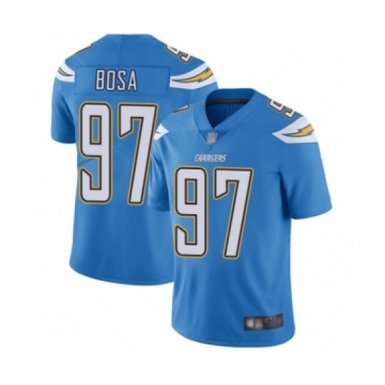 Youth Los Angeles Chargers #97 Joey Bosa Electric Blue Alternate Vapor Untouchable Limited Player Football Jersey - Ujersey