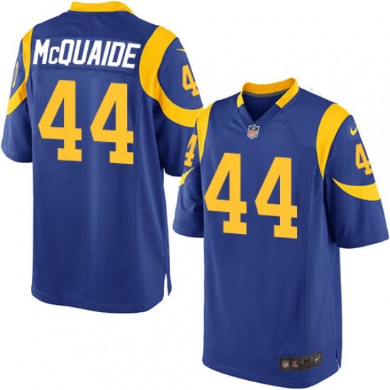 Men's Nike Los Angeles Rams #44 Jacob McQuaide Game Royal Blue Alternate NFL Jersey - Ujersey