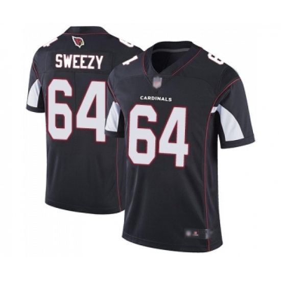 Youth Arizona Cardinals #64 J.R. Sweezy Black Alternate Vapor Untouchable Limited Player Football Jersey - Ujersey