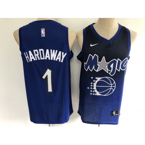 Men's Orlando Magic #1 Tracy Mcgrady Blue Salute To Service Basketbal Jersey - Ujersey