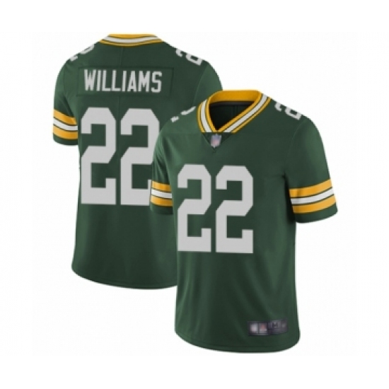 Men's Green Bay Packers #22 Dexter Williams Green Team Color Vapor Untouchable Limited Player Football Jersey - Ujersey