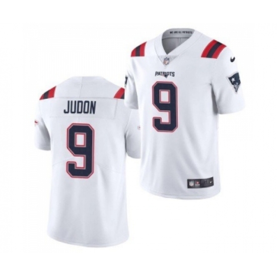 Men's New England Patriots #9 Matthew Judon White 2021 NEW Vapor Untouchable Stitched NFL Nike Limited Jersey - Ujersey