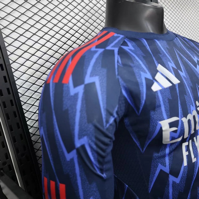 Arsenal Soccer Jersey Away Long Sleeve Shirt 2025/26 - U-jersey