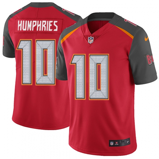 Youth Nike Tampa Bay Buccaneers #10 Adam Humphries Red Team Color Vapor Untouchable Limited Player NFL Jersey - Ujersey