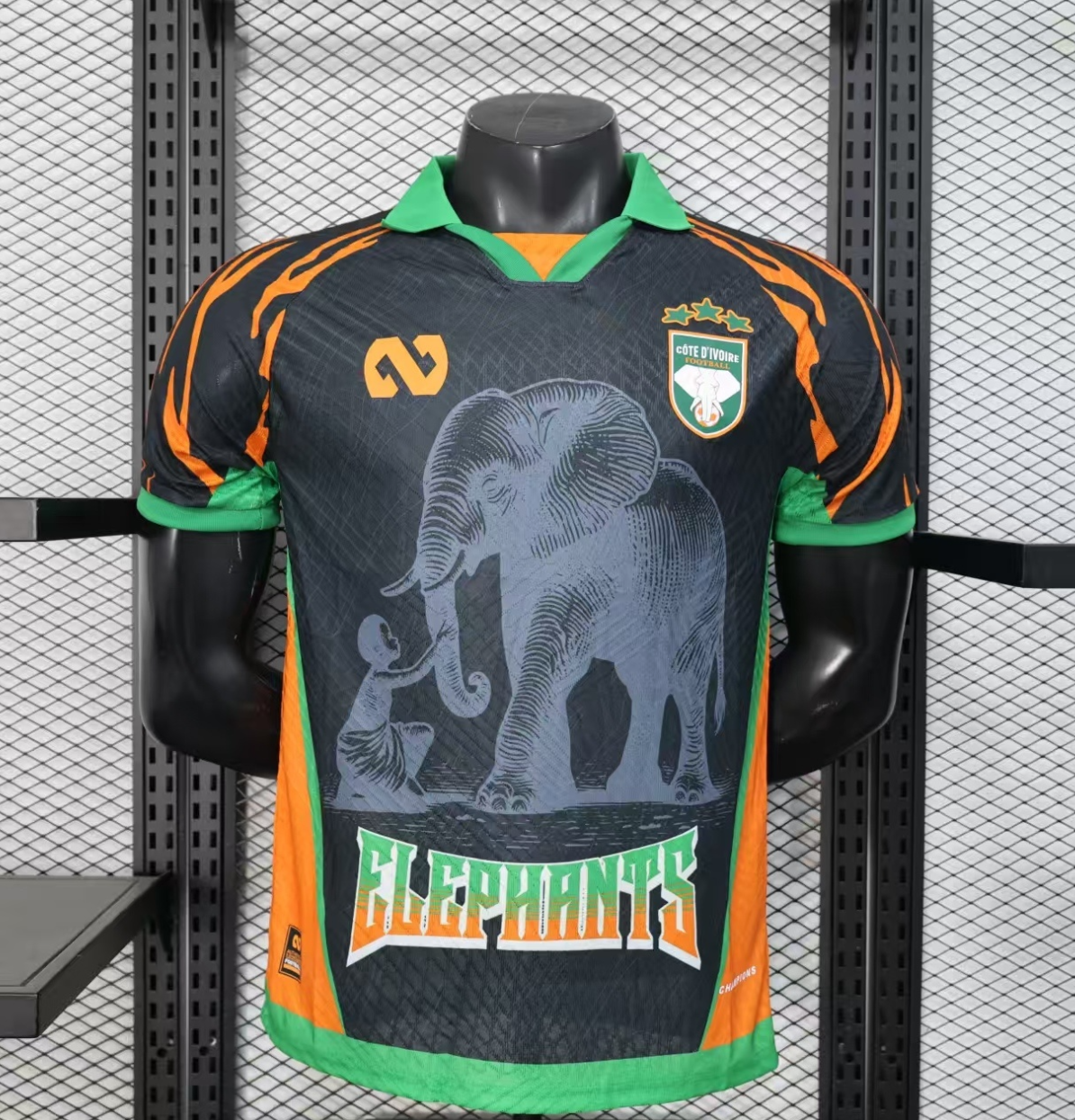 Côte d'Ivoire Soccer Jersey Special Edition Shirt 2025 - Ujersey NHL