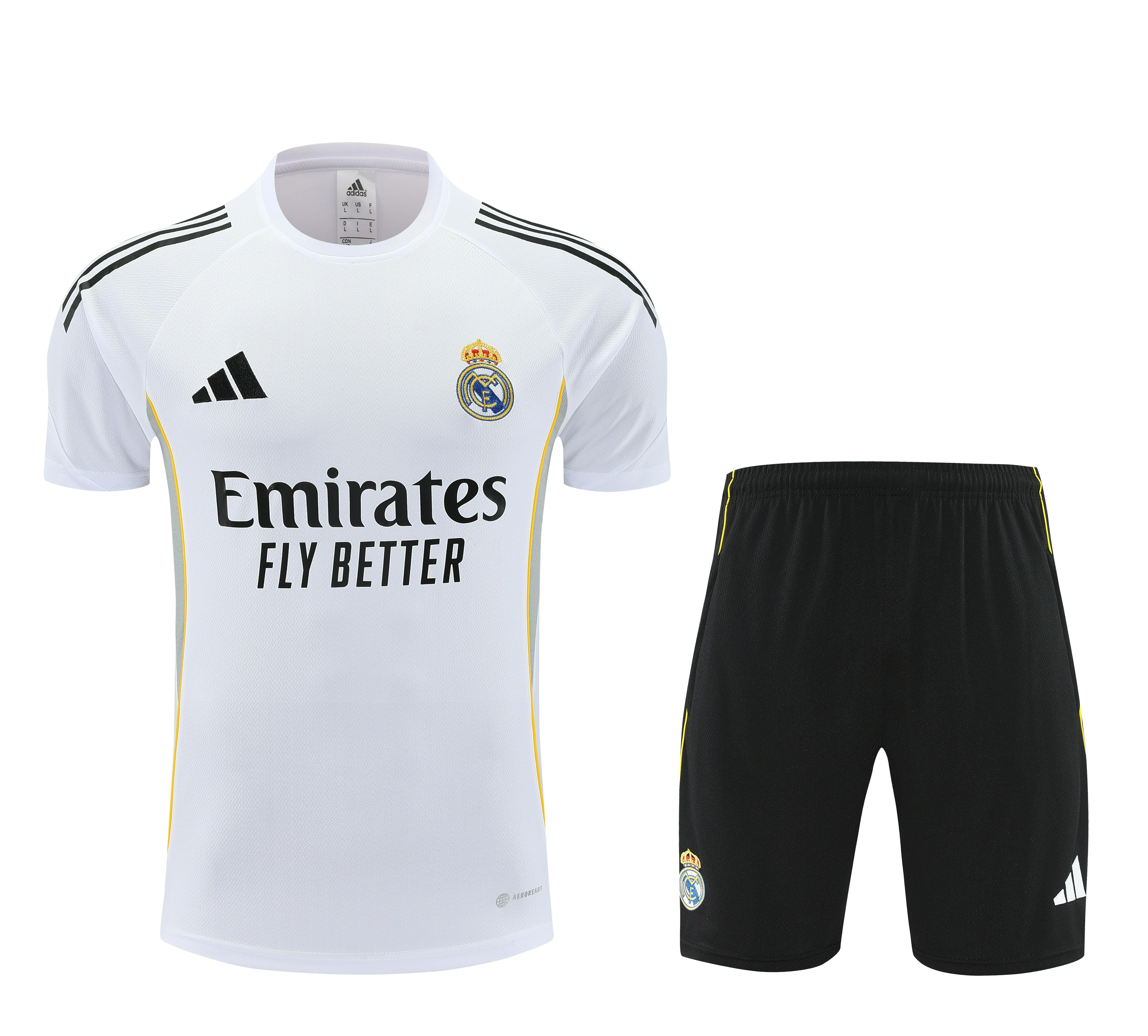 Real Madrid Training Jersey Kit White 2025/26 - Ujersey NHL