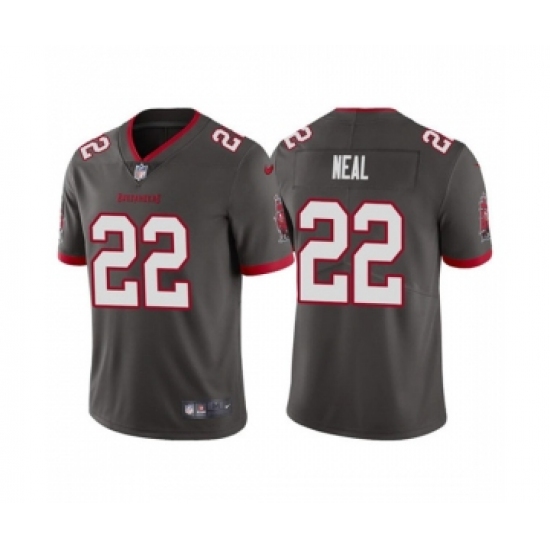Men's Tampa Bay Buccaneers #22 Keanu Neal Gray Vapor Limited Stitched Jersey - Ujersey