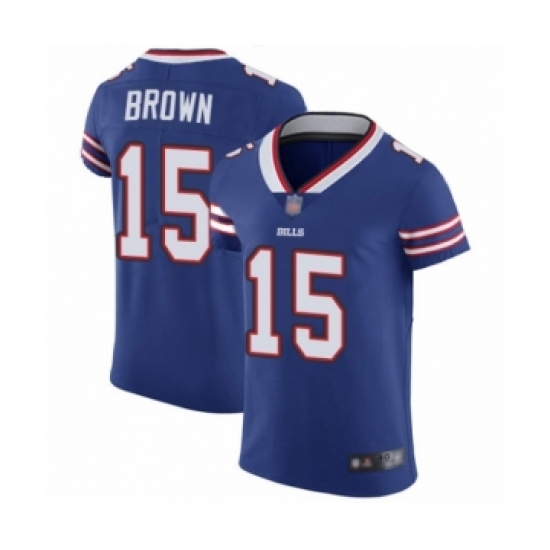 Men's Buffalo Bills #15 John Brown Royal Blue Team Color Vapor Untouchable Elite Player Football Jersey - Ujersey