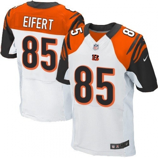 Men's Nike Cincinnati Bengals #85 Tyler Eifert Elite White NFL Jersey - Ujersey