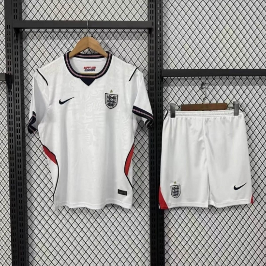 Men's England 2026 Home Blank Jersey Suit