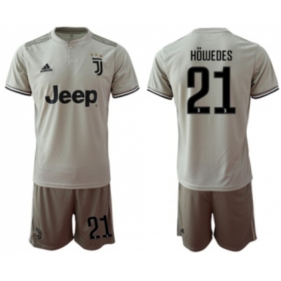 Juventus #21 Howedes Away Soccer Club Jersey