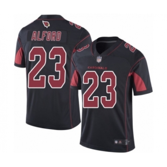 Youth Arizona Cardinals #23 Robert Alford Limited Black Rush Vapor Untouchable Football Jersey - Ujersey
