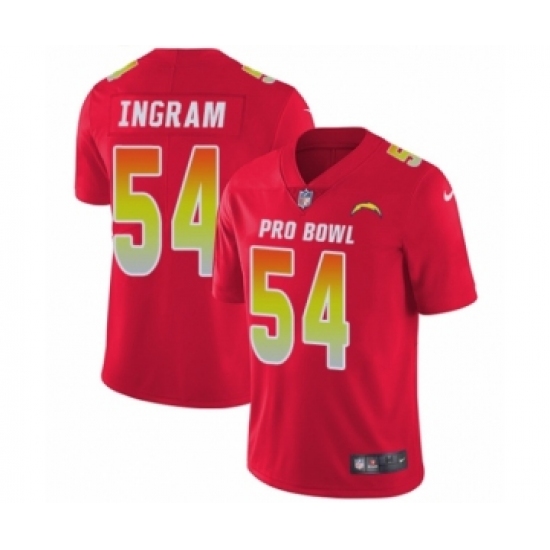 Men's Nike Los Angeles Chargers #54 Melvin Ingram Limited Red AFC 2019 Pro Bowl NFL Jersey - Ujersey