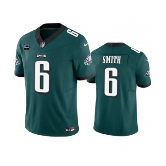 Men's Nike Philadelphia Eagles #6 DeVonta Smith Green 2023 F.U.S.E. 1-Star C Vapor Untouchable Limited Football Stitched Jersey - Ujersey