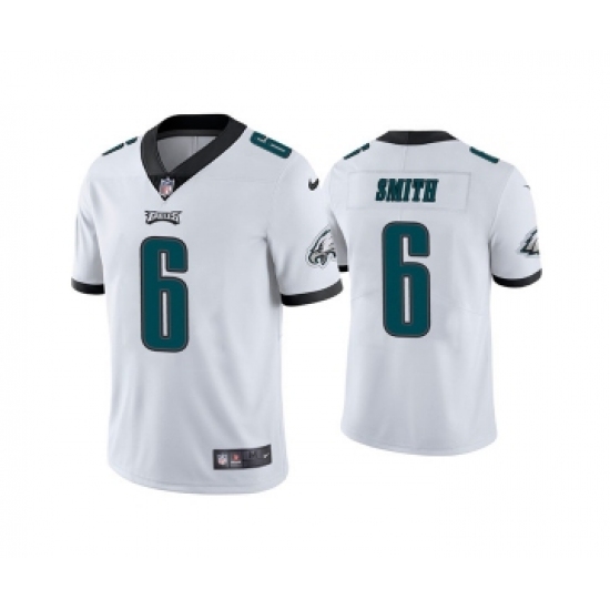 Youth Philadelphia Eagles #6 DeVonta Smith White Vapor Untouchable Limited Stitched Jersey - Ujersey