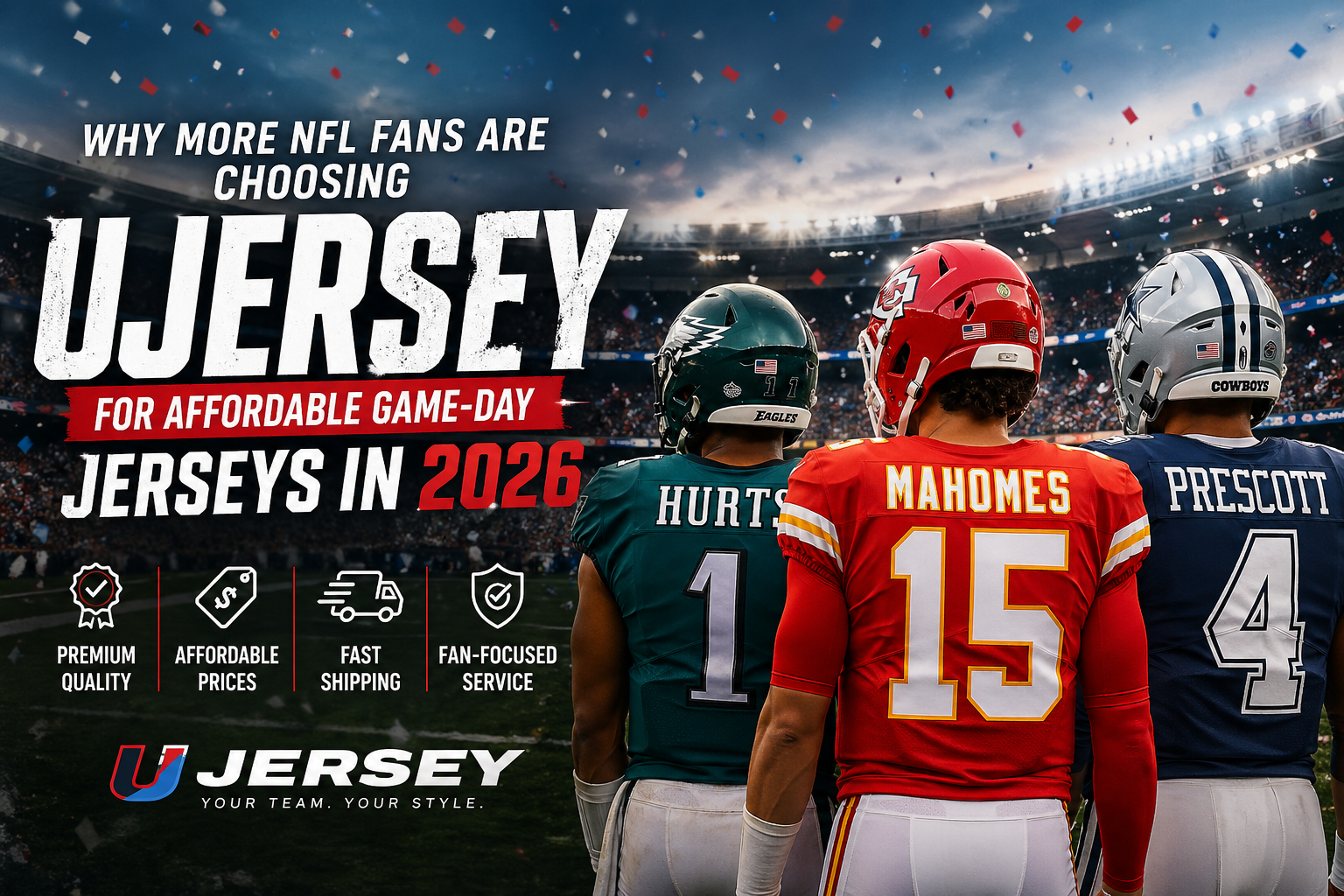 Why More NFL Fans Are Choosing Ujersey for Affordable Game-Day Jerseys in 2026 - U-jersey