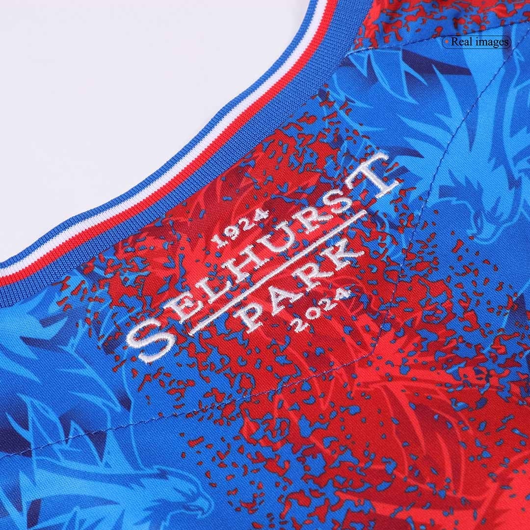 Crystal Palace Football Jersey Home Custom Shirt 2024/25 - ujerseystore