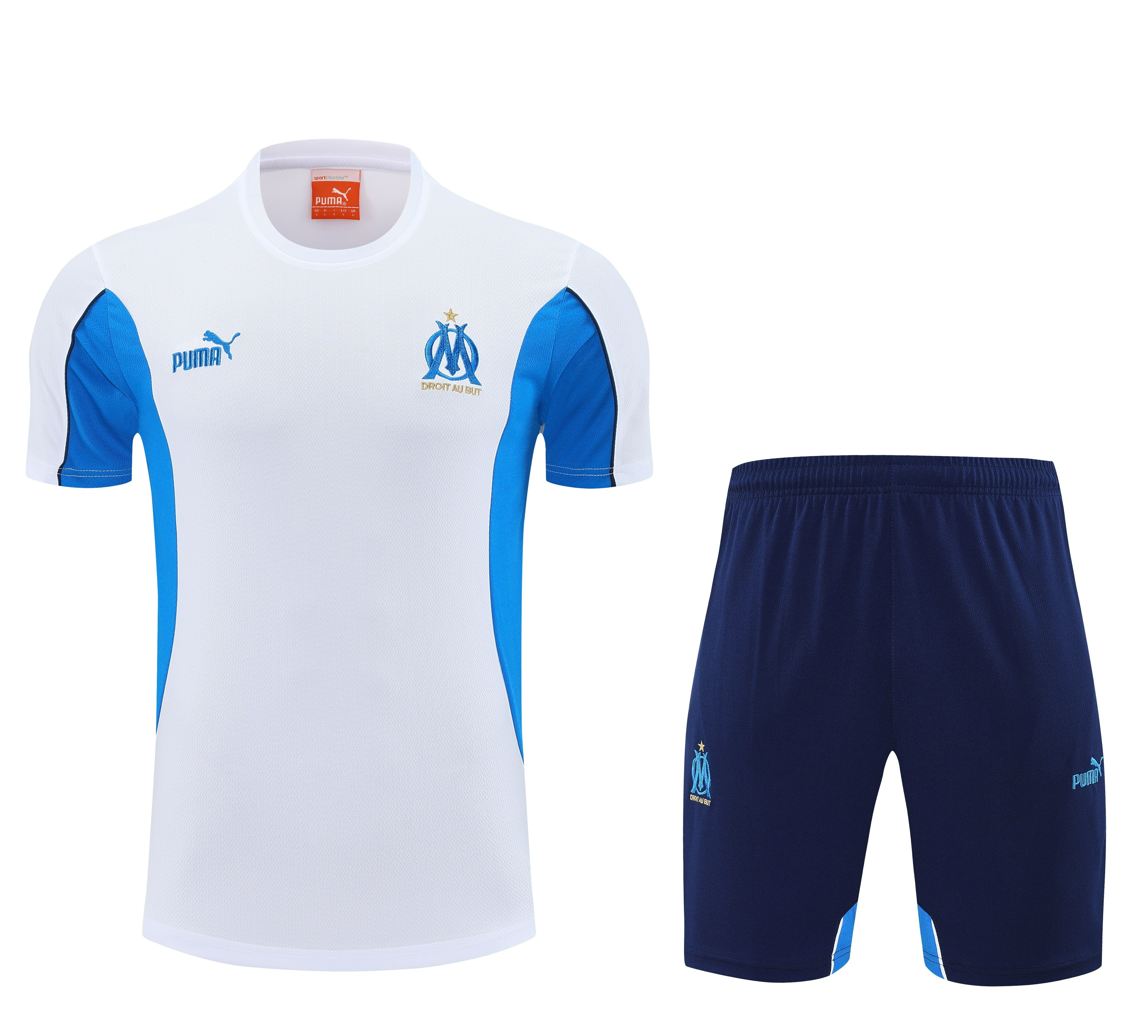 Marseille Training Jersey Kit White 2025/26 - U-jersey