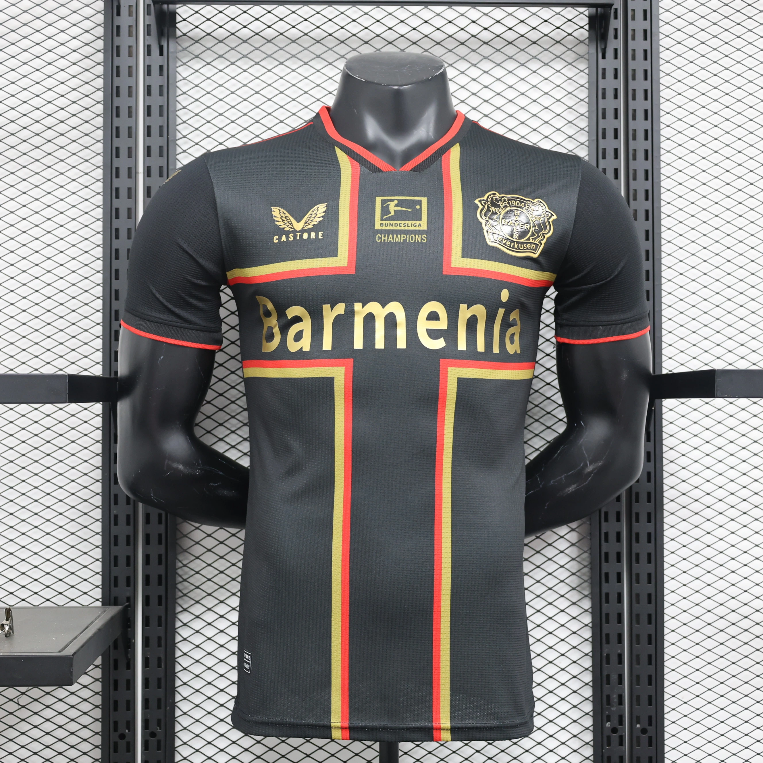 Bayer 04 Leverkusen Soccer Jersey Champions Special Edition Shirt 2024/25
