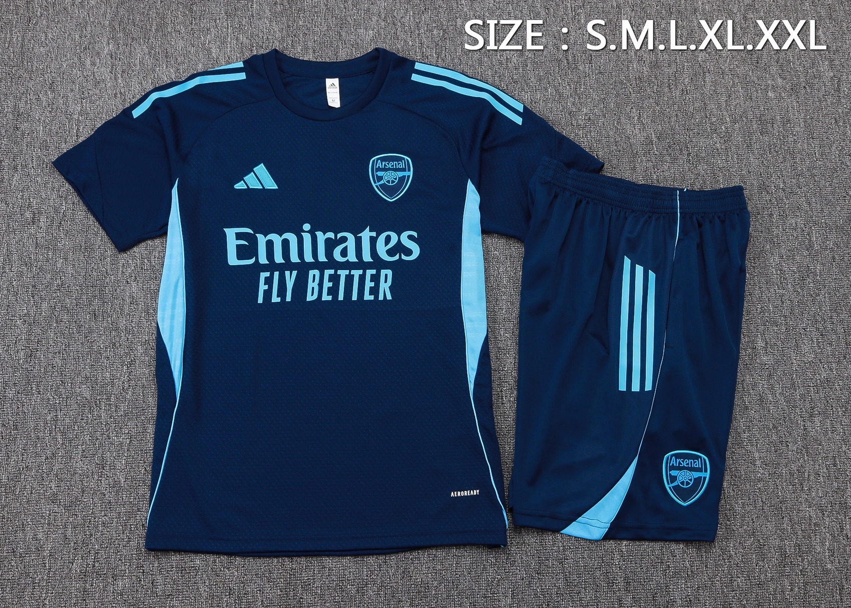 Arsenal Training Jersey Kit Royalblue 2025/26