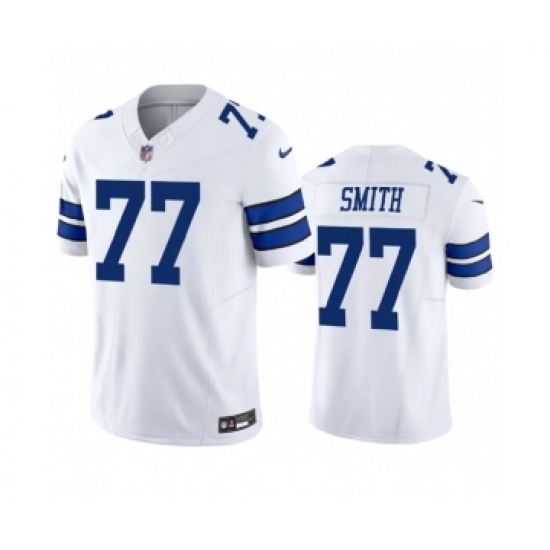 Men's Nike Dallas Cowboys #77 Tyron Smith White 2023 F.U.S.E. Limited Stitched Football Jersey - Ujersey