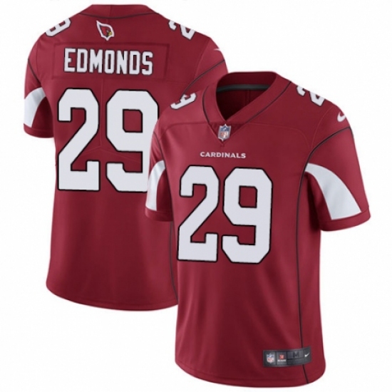 Men's Nike Arizona Cardinals #29 Chase Edmonds Red Team Color Vapor Untouchable Limited Player NFL Jersey - Ujersey
