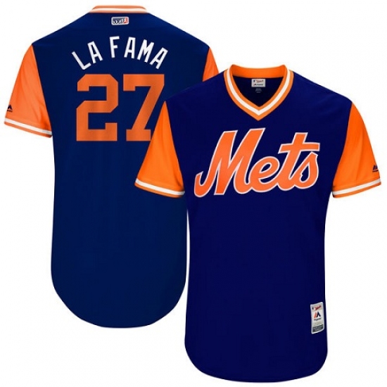 Men's Majestic New York Mets #27 Jeurys Familia 