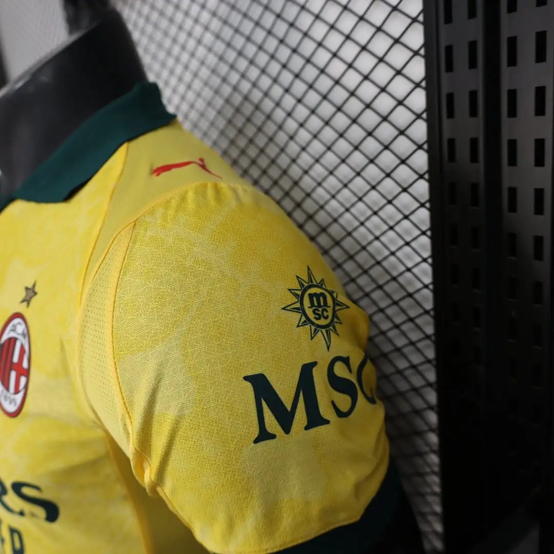 AC Milan Soccer Jersey Third Away Shirt 2025/26 - U-jersey