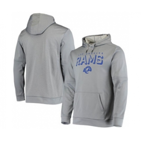 Men's Los Angeles Rams Charcoal Indisputable Favorite Pullover Hoodie - Ujersey