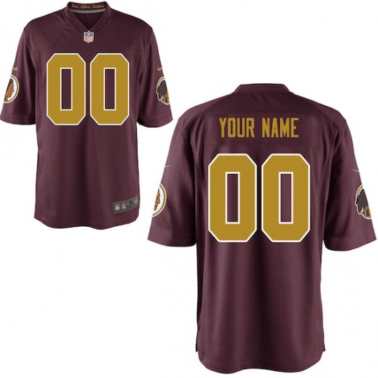 Nike Men's Washington Redskins Customized Throwback Game Jersey - Ujersey