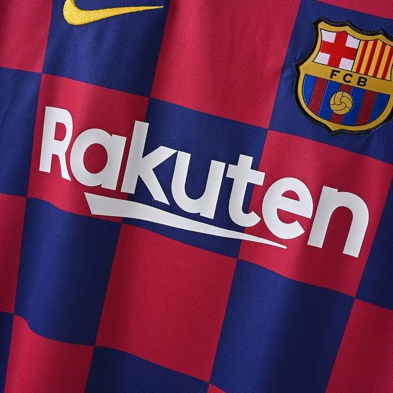 Barcelona Retro Jersey Home Soccer Shirt 2019/20 - Ujersey NHL