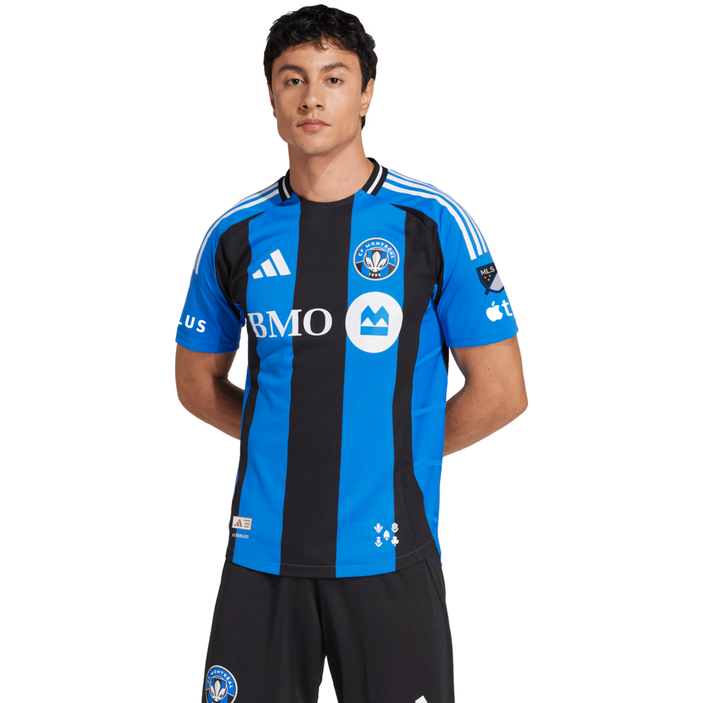 Men's CF Montreal adidas Blue 2025 Montréal Original On-Field Authentic Patch Jersey - Ujersey