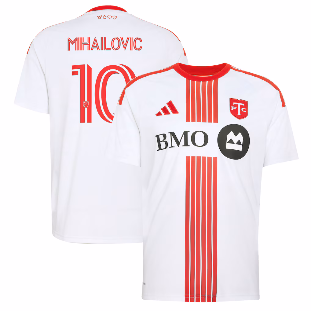 Men's Toronto FC Djordje Mihailovic adidas White 2026 Winter Kit Replica Jersey - Ujersey NHL