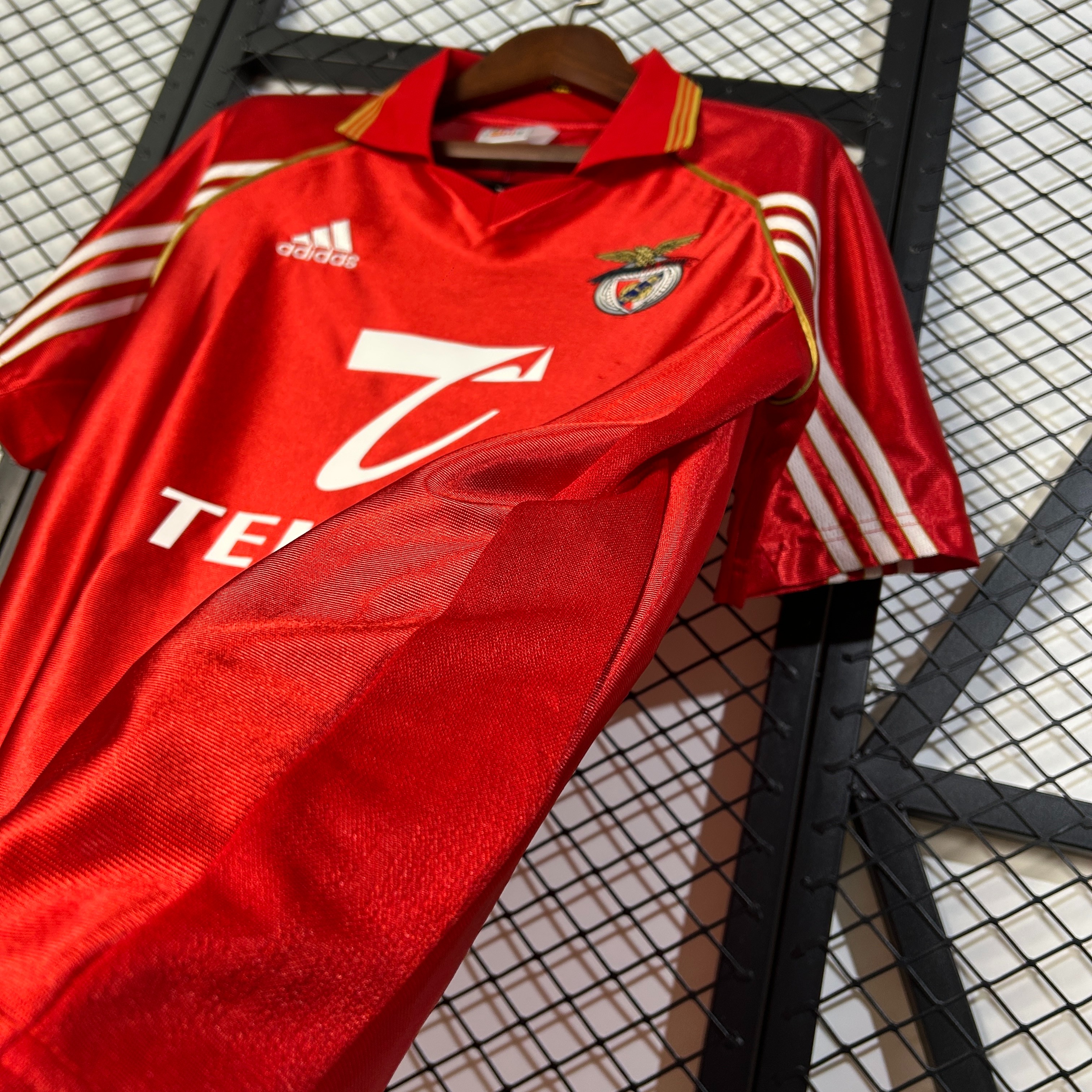 Benfica Retro Soccer Jersey Home Custom Shirt 1998/1999 - Ujersey
