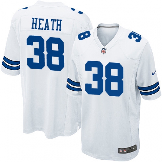 Men's Nike Dallas Cowboys #38 Jeff Heath Game White NFL Jersey - Ujersey