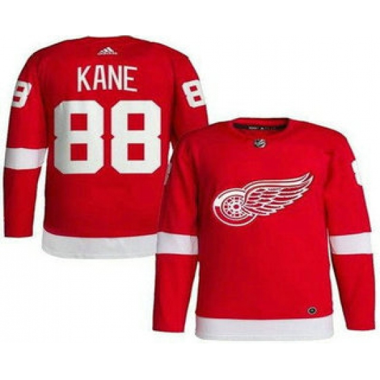 Men's Detroit Red Wings #88 Patrick Kane Red Authentic Jersey - Ujersey