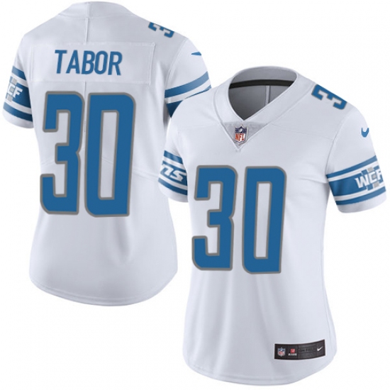 Women's Nike Detroit Lions #55 Jon Bostic Limited White Vapor Untouchable NFL Jersey - Ujersey