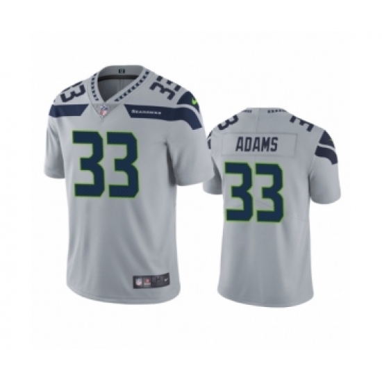 Youth Jamal Adams Seattle Seahawks #33 Gray Vapor Limited Jersey - Ujersey