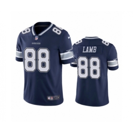 Dallas Cowboys #88 CeeDee Lamb Navy 2020 NFL Draft Vapor Limited Jersey - Ujersey