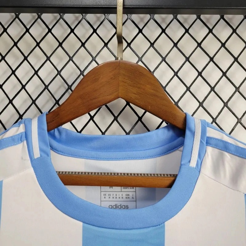 Argentina Soccer Jersey Home Women's Custom Shirt 2024 - SUjersey01