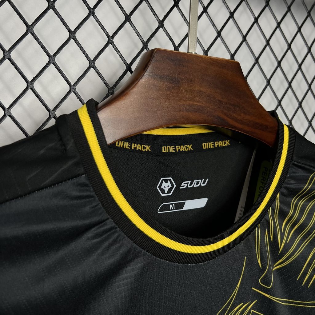 Wolves Football Jersey Away Custom Shirt 2024/25 - ujerseystore