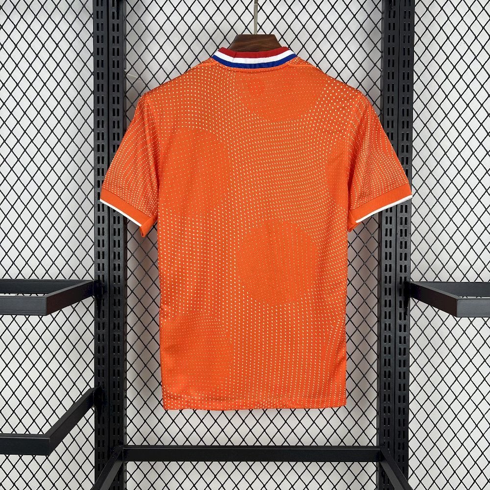 Netherlands Soccer Jersey Home Custom Shirt 2025 - ujerseystore