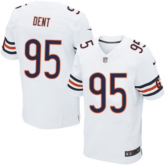 Men's Nike Chicago Bears #95 Richard Dent Elite White NFL Jersey - Ujersey
